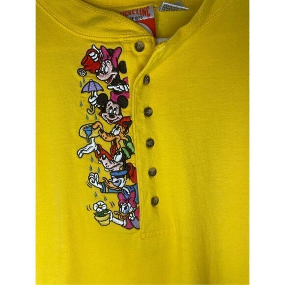 Vintage Mickey, Inc Characters 100% Cotton shirt, Size Large - Picture 2 of 6